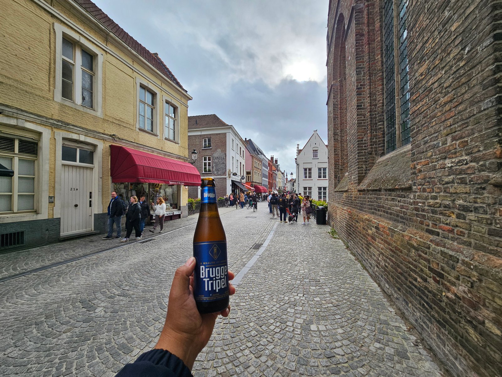 Calles medievales de Brujas, Bélgica